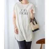 ひんやり＆さらり綿混チュニックＴシャツ | Viola e Viola | 詳細画像2 