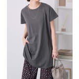 ひんやり＆さらり綿混チュニックＴシャツ | Viola e Viola | 詳細画像22 
