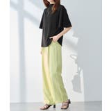 上品フレアー袖リブＴシャツ | alotta | 詳細画像10 