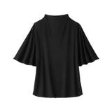 上品フレアー袖リブＴシャツ | alotta | 詳細画像35 