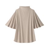 上品フレアー袖リブＴシャツ | alotta | 詳細画像36 