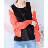 <肩紐隠せるストラップ付き>リブタンクトップ | alotta | 詳細画像9