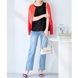 <肩紐隠せるストラップ付き>リブタンクトップ | alotta | 詳細画像10