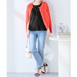 <肩紐隠せるストラップ付き>リブタンクトップ | alotta | 詳細画像11