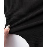 <肩紐隠せるストラップ付き>リブタンクトップ | alotta | 詳細画像18