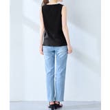 <肩紐隠せるストラップ付き>リブタンクトップ | alotta | 詳細画像19