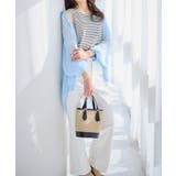 <肩紐隠せるストラップ付き>リブタンクトップ | alotta | 詳細画像4