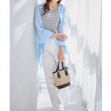 <肩紐隠せるストラップ付き>リブタンクトップ | alotta | 詳細画像5