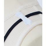 <肩紐隠せるストラップ付き>リブタンクトップ | alotta | 詳細画像27