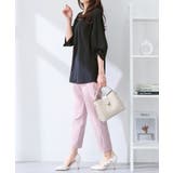 ７分袖ＡラインチュニックＴブラウス | alotta | 詳細画像22 