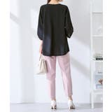 ７分袖ＡラインチュニックＴブラウス | alotta | 詳細画像23 