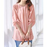 ７分袖ＡラインチュニックＴブラウス | alotta | 詳細画像26 