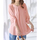 ７分袖ＡラインチュニックＴブラウス | alotta | 詳細画像27 