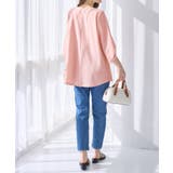 ７分袖ＡラインチュニックＴブラウス | alotta | 詳細画像30 