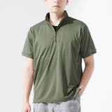 カーキ | スムースジップポロシャツ | REMEN’S