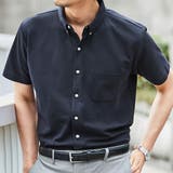 ネイビー | ドライ前開きポロ | REMEN’S