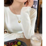 ラウンドネック ニット トップス | ALTROSE | 詳細画像3 