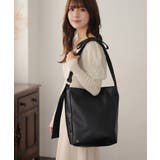 ブラック | リボン トートバッグ トート | ALTROSE