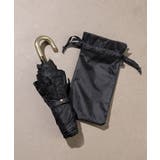 ブラック | 折りたたみ傘 晴雨兼用 レディース | ALTROSE