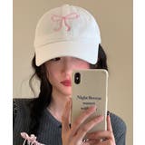 リボン刺繍キャップ | ALTROSE | 詳細画像5