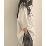 バック プリント Tシャツ ビッグシルエット | ALTROSE | 詳細画像4 