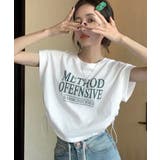クロップド ドロスト Tシャツ ミニ丈 ちびT | ALTROSE | 詳細画像4