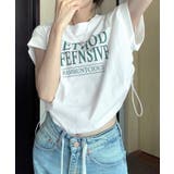 クロップド ドロスト Tシャツ ミニ丈 ちびT | ALTROSE | 詳細画像6