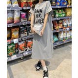 ワンピース ワンマイルウェア ロゴプリント ロング丈 スリッド | ALTROSE | 詳細画像13