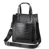 クロコブラック | トート ショルダーバッグ レディース | ALTROSE