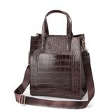 クロコブラウン | トート ショルダーバッグ レディース | ALTROSE