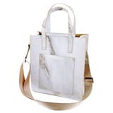 マーブルベージュ | トート ショルダーバッグ レディース | ALTROSE