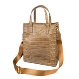 クロコベージュ | トート ショルダーバッグ レディース | ALTROSE