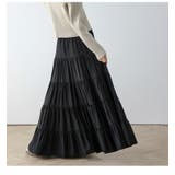 ティアードスカート ギャザー フレア | AMELY | 詳細画像12 