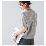 ハート柄トップス ニット プルオーバー | AMELY | 詳細画像9