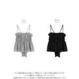 トップス キャミソール バックリボン | AMELY | 詳細画像3