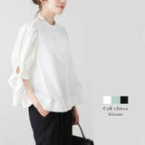 ブラウス カフス リボン | AMELY | 詳細画像1