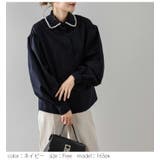 パール襟 ブラウス ギャザー | AMELY | 詳細画像5 