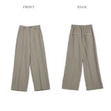 スラックス ワイドパンツ ハイウエスト | AMELY | 詳細画像14