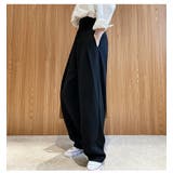 タックワイドパンツ ボトムス 美シルエット | AMELY | 詳細画像6