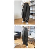 タックワイドパンツ ボトムス 美シルエット | AMELY | 詳細画像10