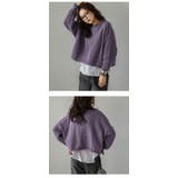 ニット ケーブル 透かし編み | AMELY | 詳細画像9