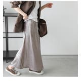 メタリック ロングスカート セミフレア | AMELY | 詳細画像11 