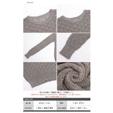 透かし編みニット かぎ編み ドロップショルダー | AMELY | 詳細画像15 
