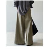 ワイドタックパンツ シフォン 楊柳 | AMELY | 詳細画像7