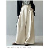 ワイドタックパンツ シフォン 楊柳 | AMELY | 詳細画像8