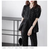 ギャザー ペプラム ブラウス | AMELY | 詳細画像11 