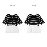 シアーフリル ドッキング サマーニット | AMELY | 詳細画像14