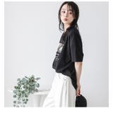フォトプリント ロゴTシャツ オーバーシルエット | AMELY | 詳細画像11