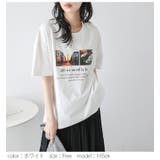 フォトプリント ロゴTシャツ オーバーシルエット | AMELY | 詳細画像5
