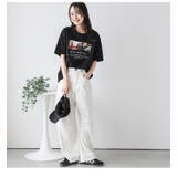 フォトプリント ロゴTシャツ オーバーシルエット | AMELY | 詳細画像10